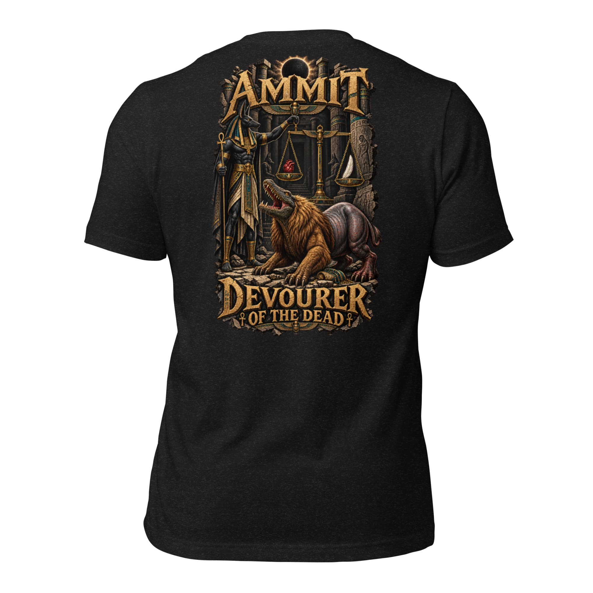 Ammit T-Shirt, Black Heather