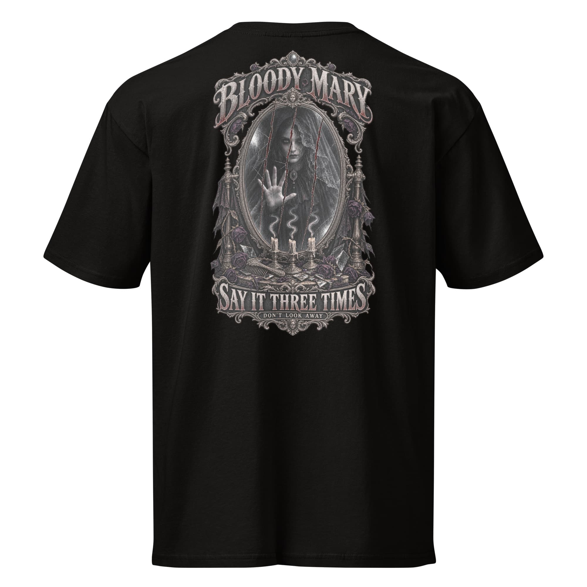 Bloody Mary T-Shirt, Black, Back