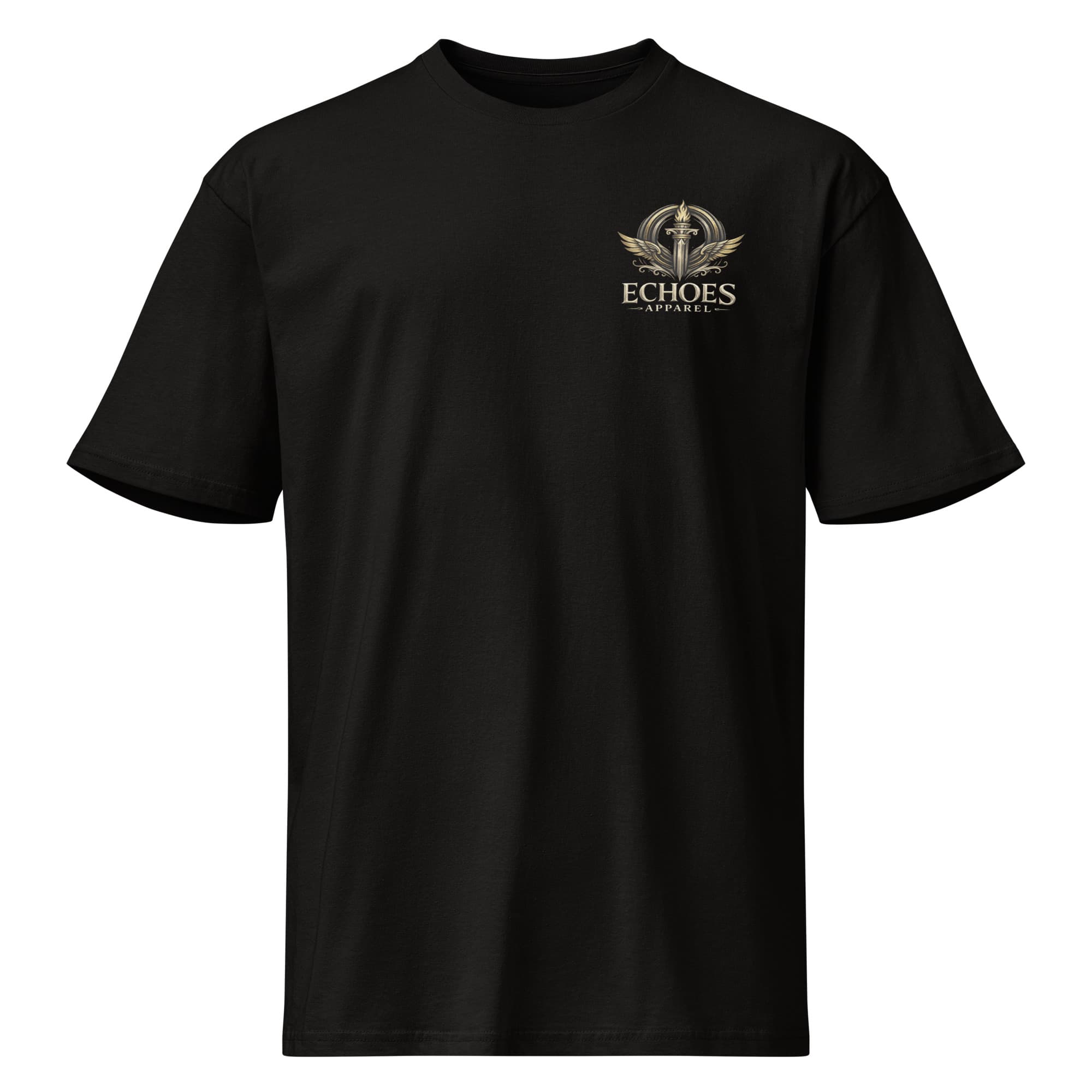 Come Forth T-Shirt, Black, Front