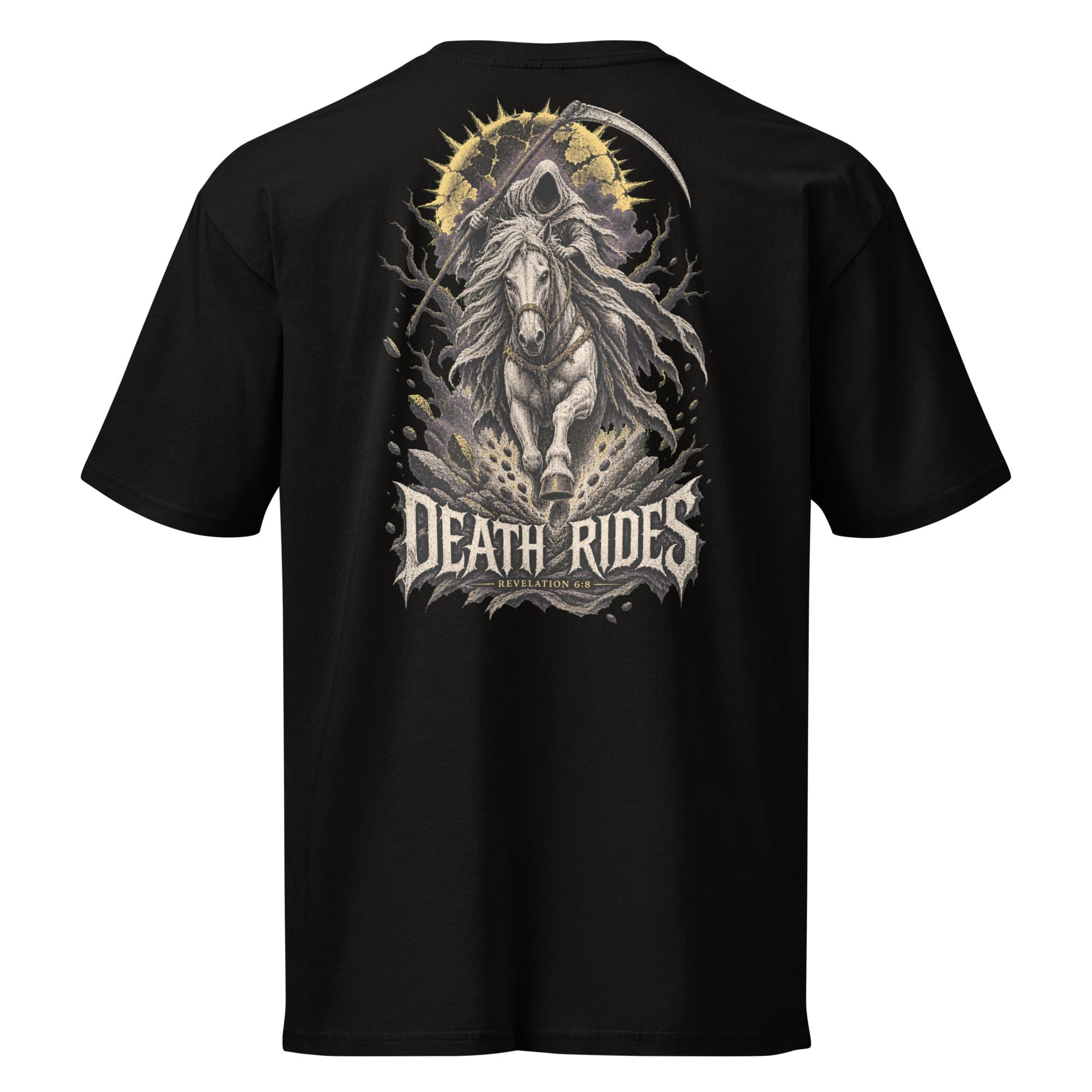 Death Rides T-Shirt, Black