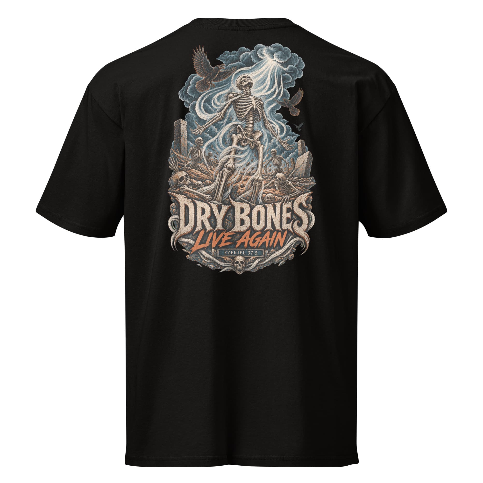 Dry Bones T-Shirt, Black