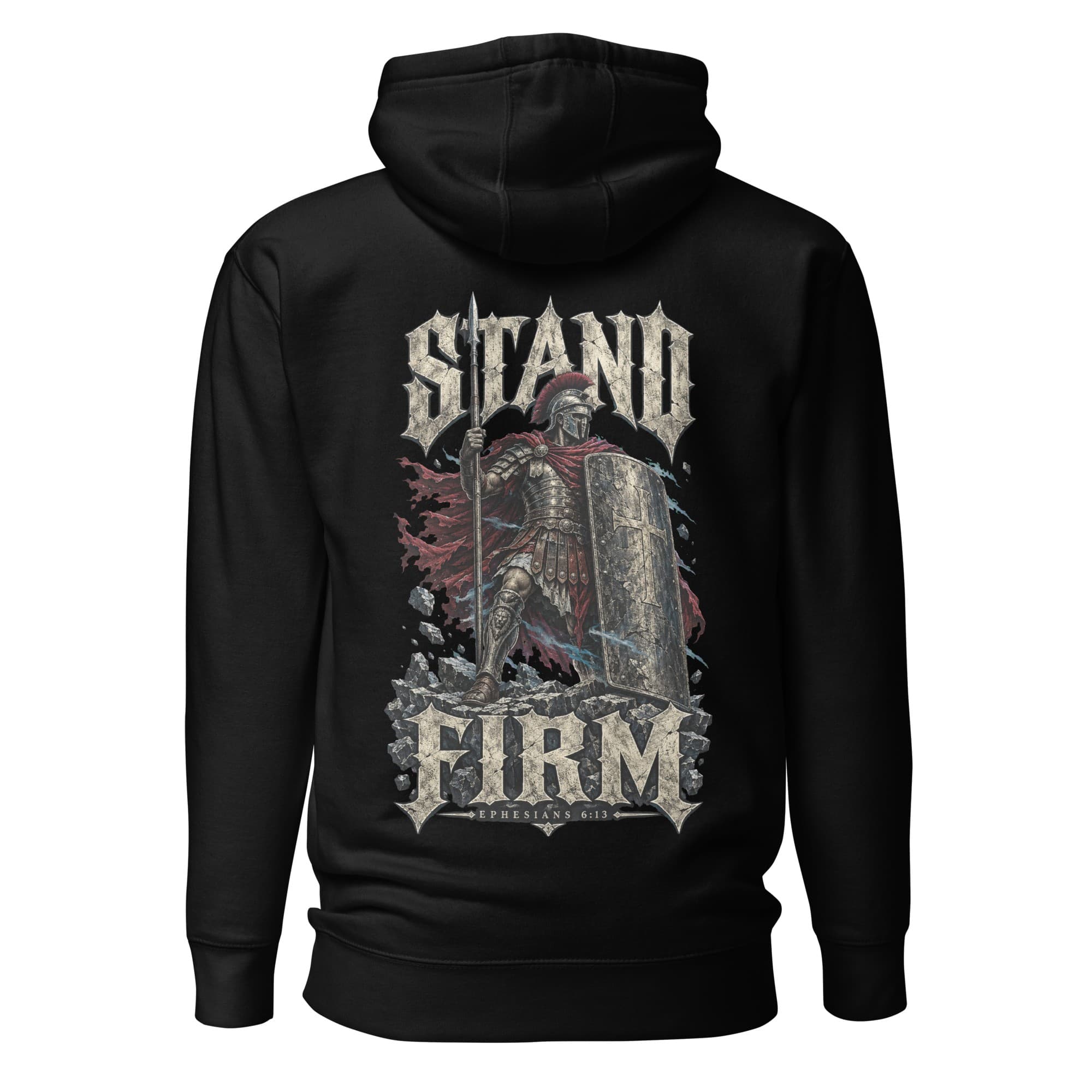 Stand Firm Hoodie, Black