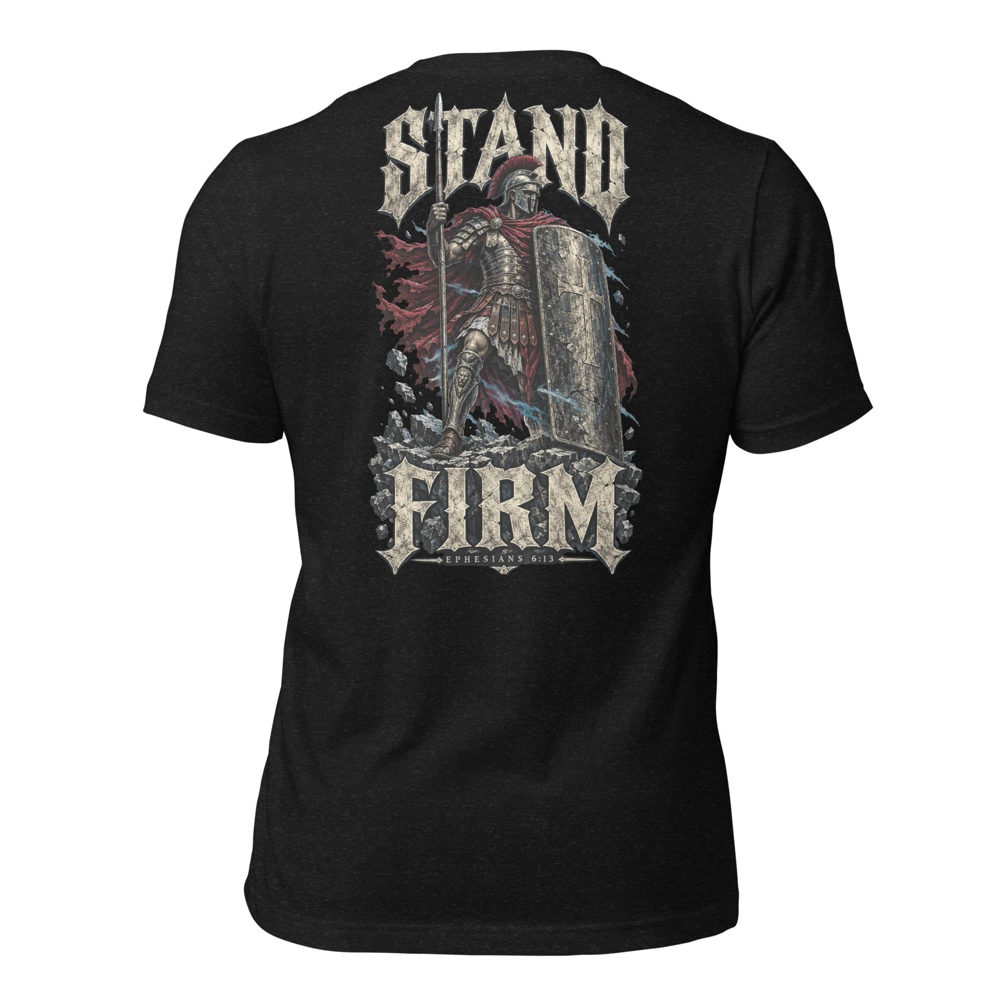 Stand Firm T-Shirt, Black Heather