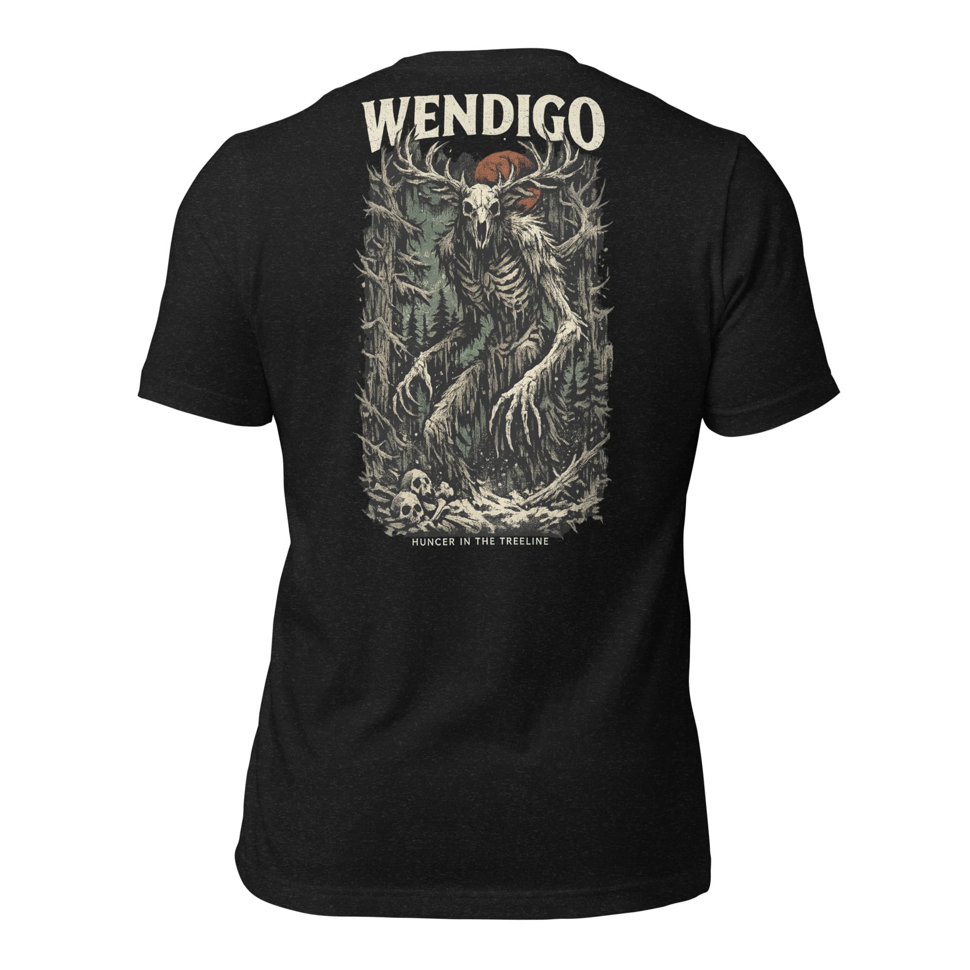 Wendigo T-Shirt, Black Heather